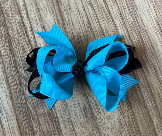 Teal/Black Small Spirit Bow