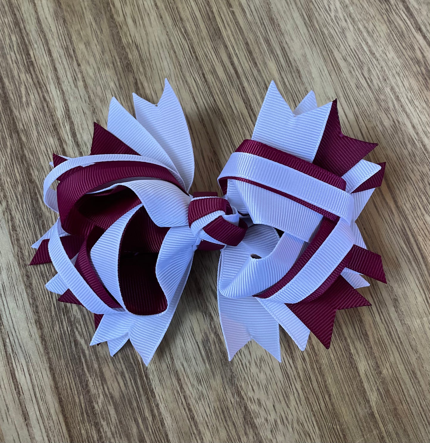 School Spirit Large Premium Stacking Bow