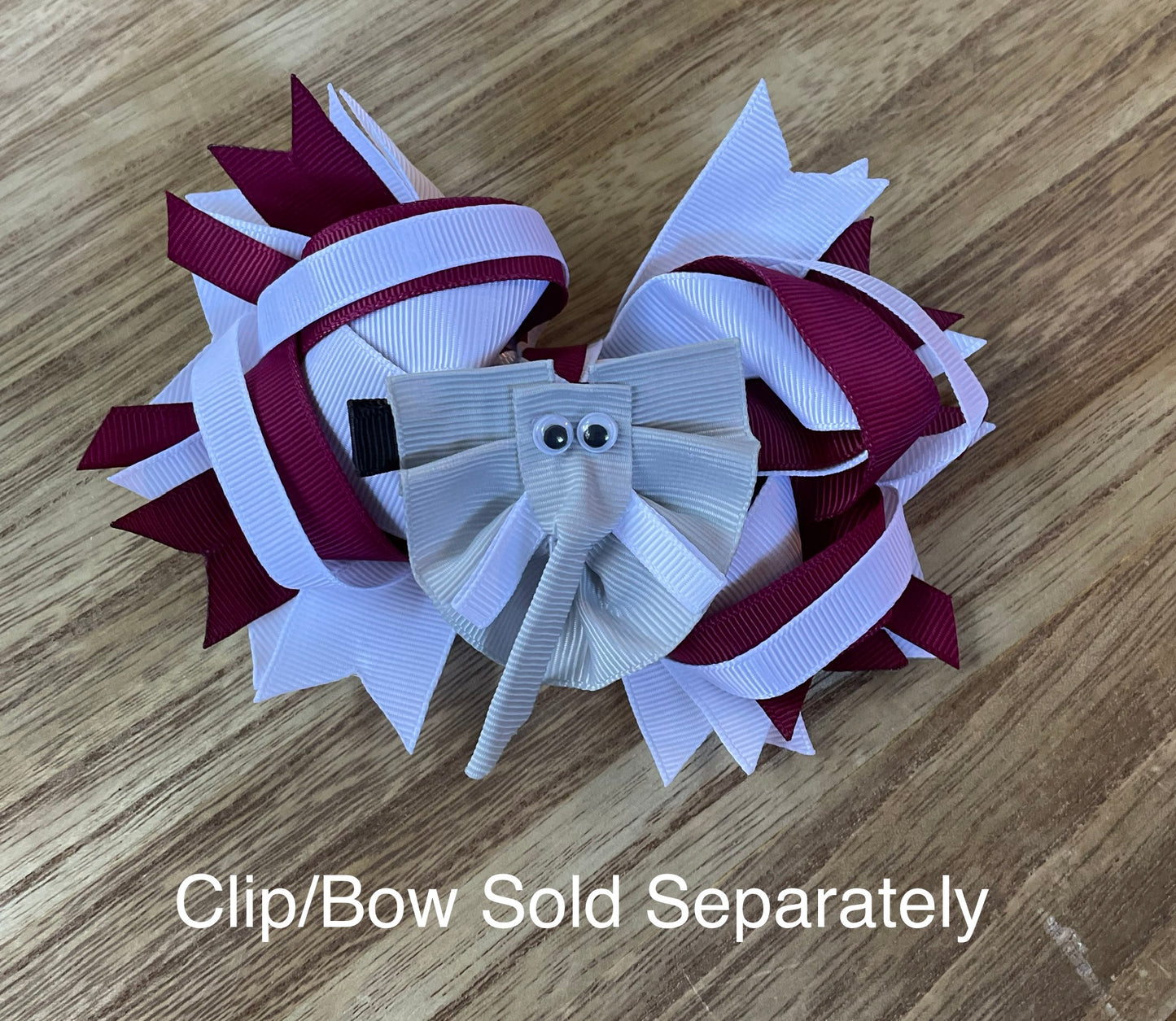 School Spirit Large Premium Stacking Bow