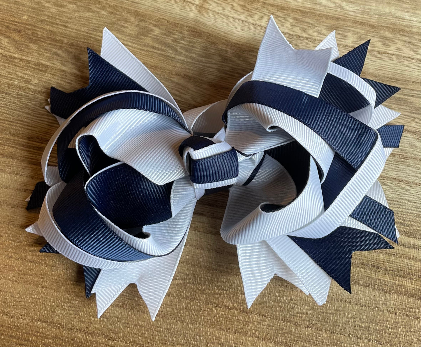 School Spirit Large Premium Stacking Bow