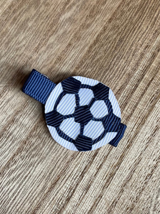 Soccer Ball Hair Clip