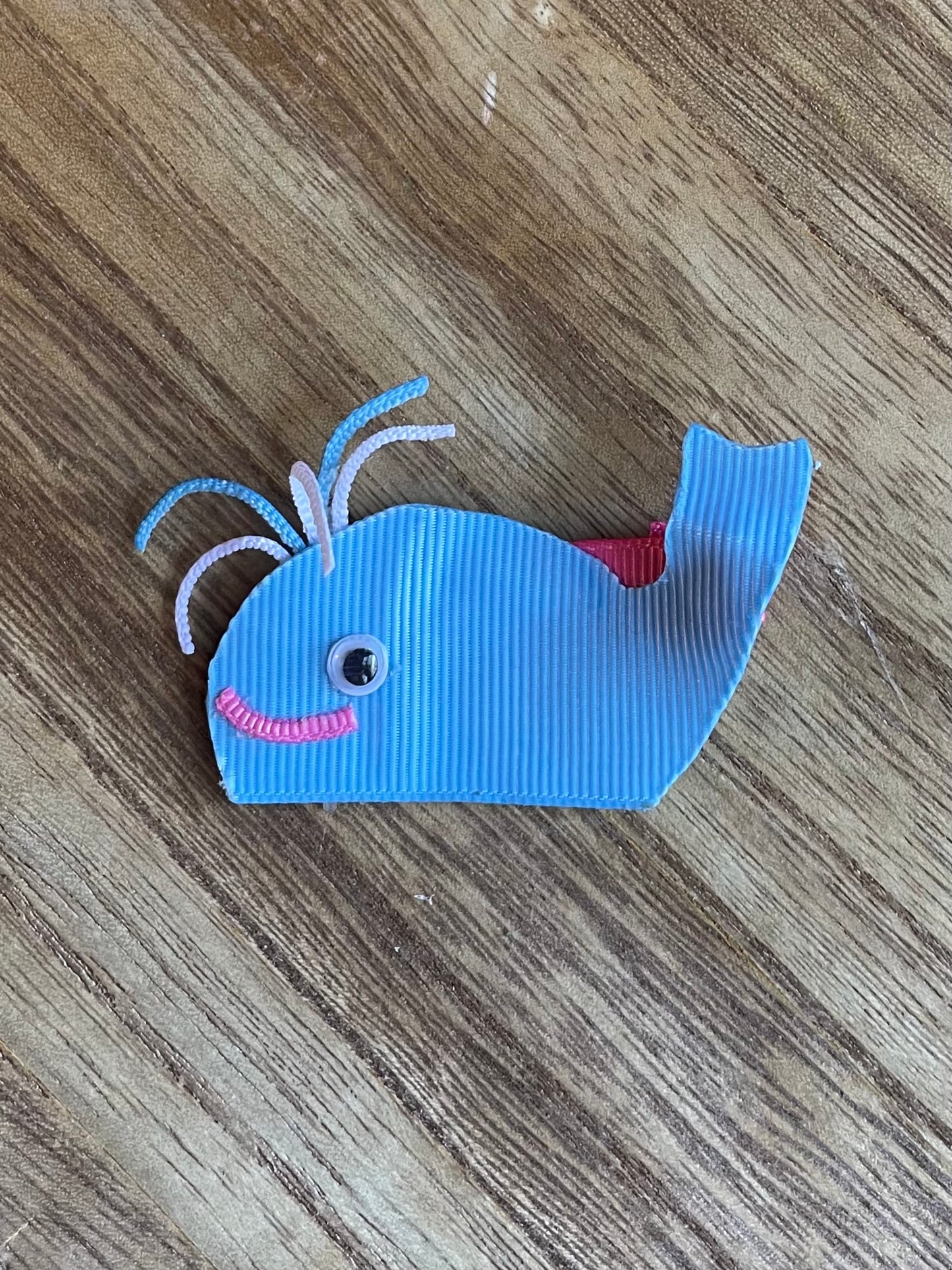 Blue Whale Hair Clip