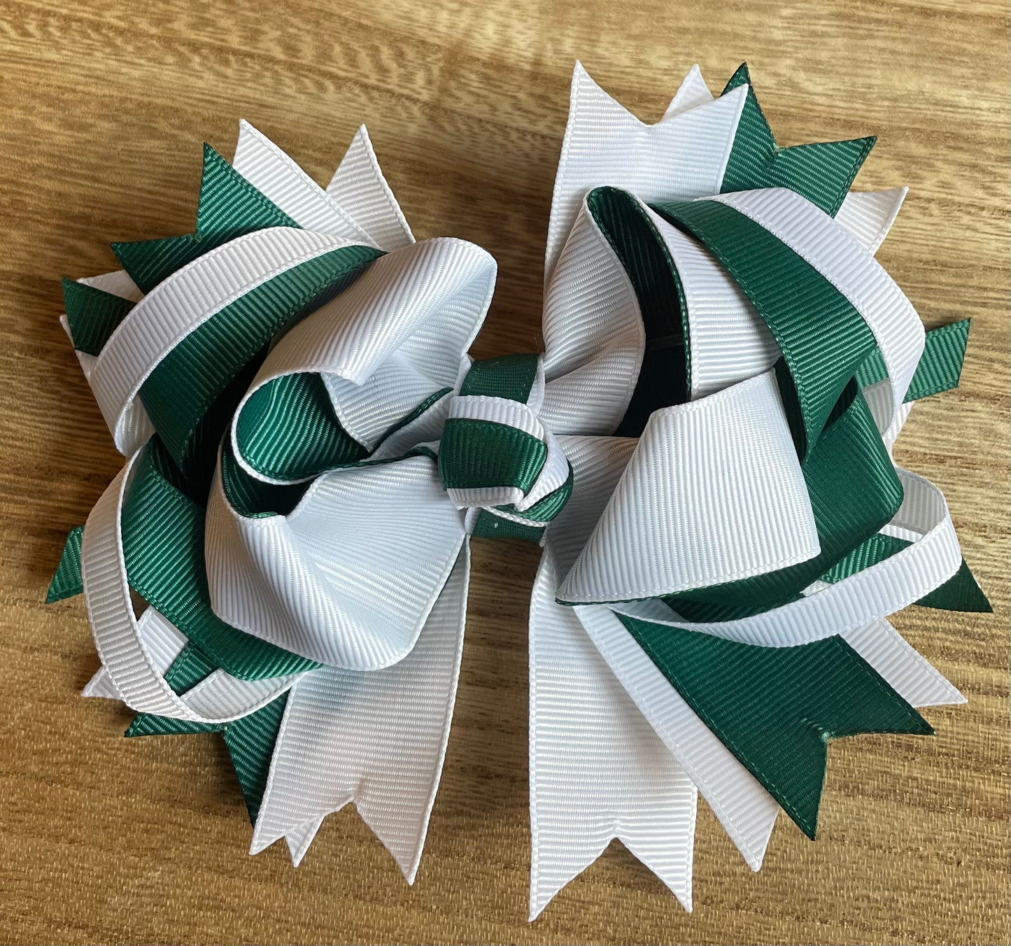 School Spirit Large Premium Stacking Bow