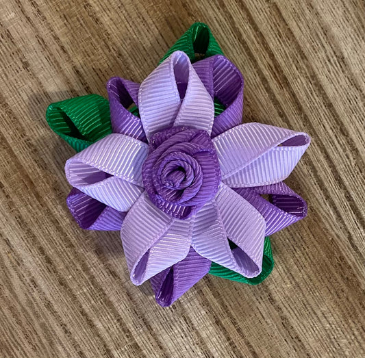 Posh Flower Hair Clip