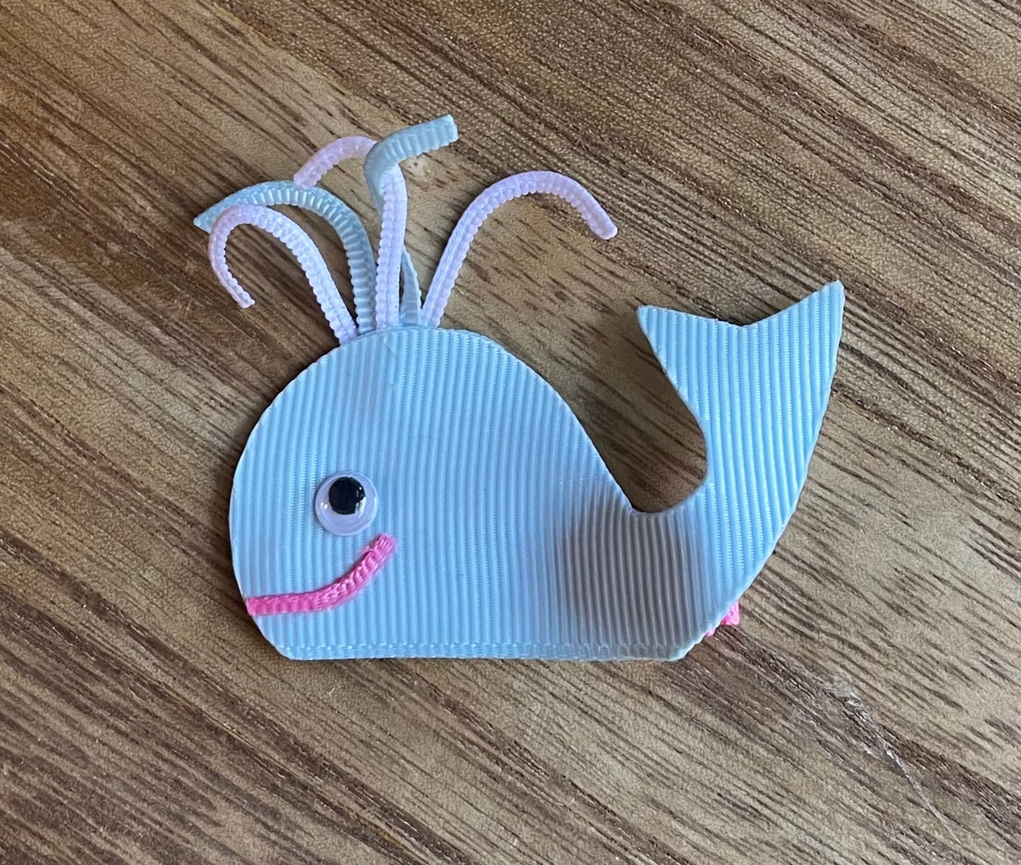 Blue Whale Hair Clip