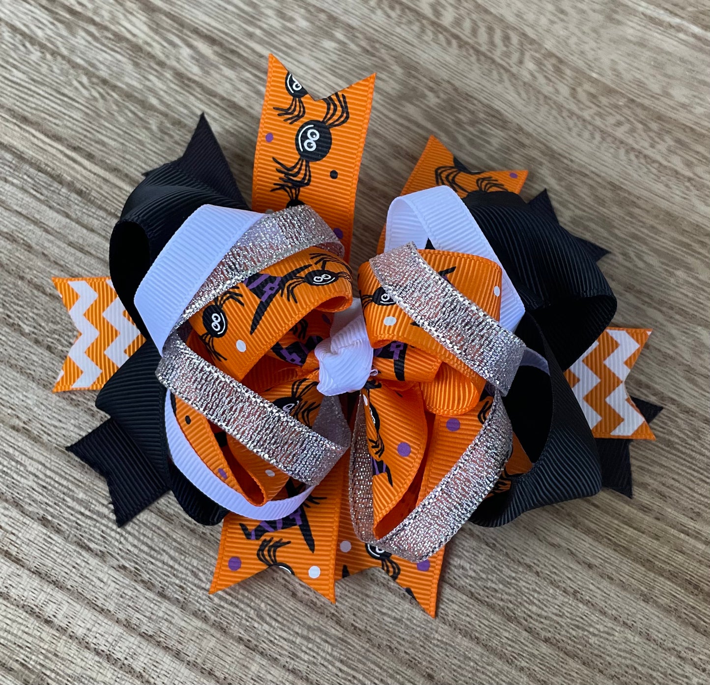 Glitz and Glam Halloween Bow