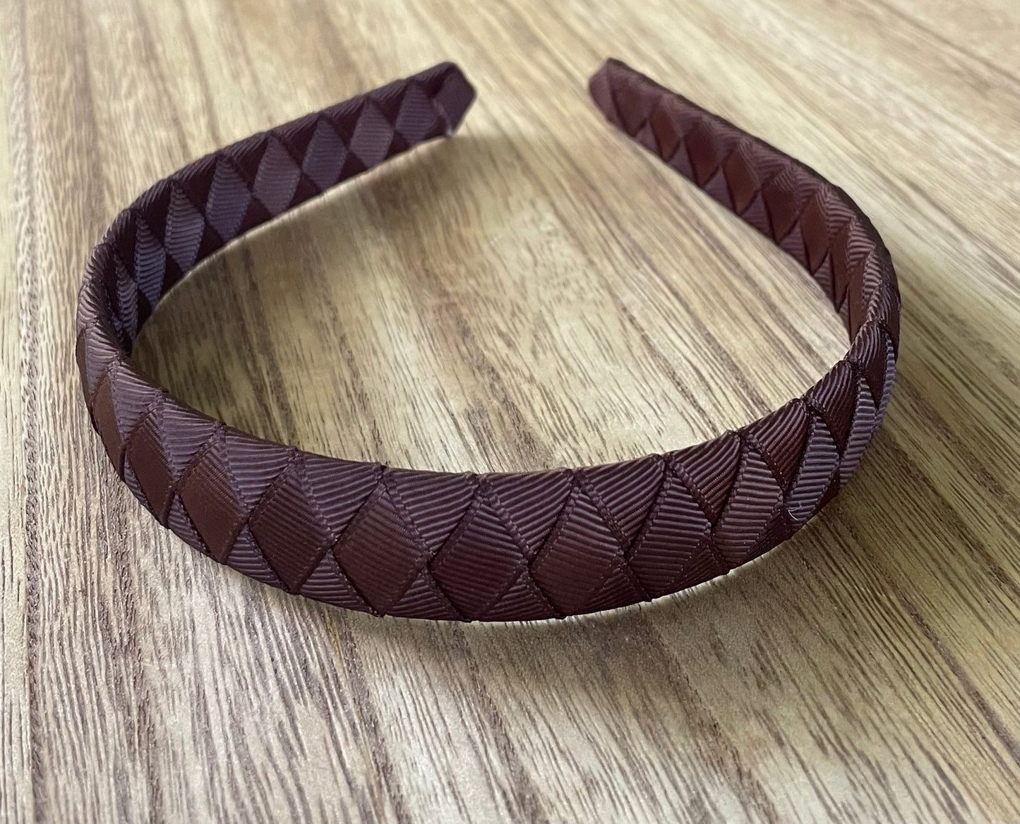 Solid Dark Brown Headband